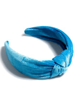 Load image into Gallery viewer, Knotted Velvet Headband