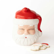Load image into Gallery viewer, Santa Cookie Jar