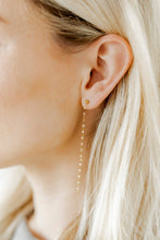 Load image into Gallery viewer, Screwback Stud Earrings - Devin Duster Gold