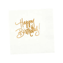 Load image into Gallery viewer, NC Happy Birthday Napkins