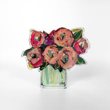 Load image into Gallery viewer, Blush and Blue Acrylic Floral