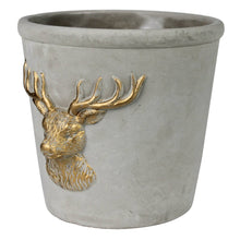 Load image into Gallery viewer, Stag Cement Cachepot