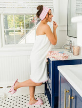 Load image into Gallery viewer, Cabana Bow Spa Slipper