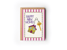 Load image into Gallery viewer, Happy New Home Keys Card