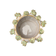 Load image into Gallery viewer, Stoneware Planter w/ Frogs on Rim