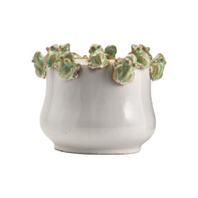 Load image into Gallery viewer, Stoneware Planter w/ Frogs on Rim