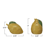 Load image into Gallery viewer, Lemon Salt & Pepper Shaker Set