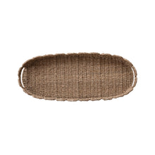 Load image into Gallery viewer, Decorative Hand-Woven Bankuan Scalloped Tray