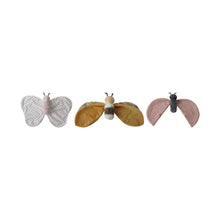Load image into Gallery viewer, Plush Insect Snuggle Toy w/ Patterned Wings