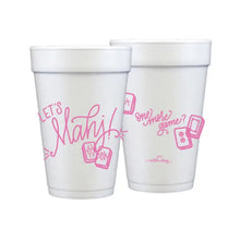 Load image into Gallery viewer, Let's Mahj! | Mahjong Foam Cups