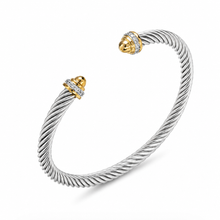 Load image into Gallery viewer, Luxe Cable Twist Bracelet | Stainless Steel - Waterproof