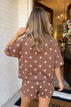 Load image into Gallery viewer, Polka Dot Casual Mini Skort Set