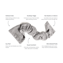 Load image into Gallery viewer, Onyx Weighted Sleep Mask