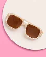 Load image into Gallery viewer, Bride Pearlized Aviator Sunglasses | bachelorette gift bride