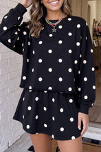 Load image into Gallery viewer, Polka Dot Casual Mini Skort Set