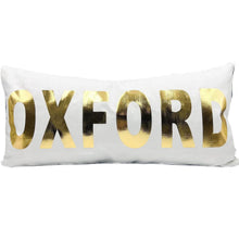 Load image into Gallery viewer, Collegiate Golden Lumbar Pillow