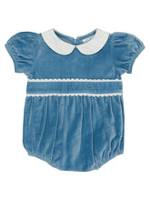 Load image into Gallery viewer, Noelle Bubble in Bule Velvet