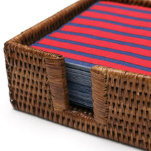 Load image into Gallery viewer, Rattan Cocktail Napkin Holder