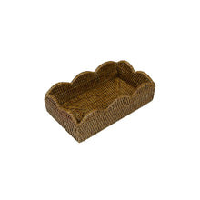Load image into Gallery viewer, Caspari Scalloped Guest Towel Holder