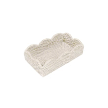Load image into Gallery viewer, Caspari Scalloped Guest Towel Holder