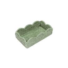 Load image into Gallery viewer, Caspari Scalloped Guest Towel Holder