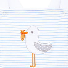Load image into Gallery viewer, Seabird Shores Applique Criss-Cross Bubble
