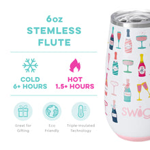 Load image into Gallery viewer, Pop Fizz Stemless Flute (6oz)