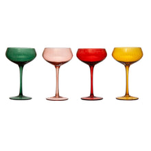 Load image into Gallery viewer, Stemmed Champagne/Coupe Glass, 4 Colors