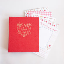 Load image into Gallery viewer, School Days Memory Book