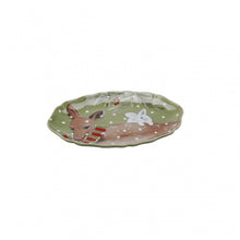 Load image into Gallery viewer, Deer Friends Small Oval Platter