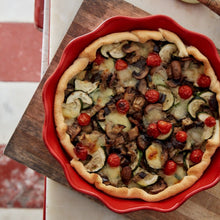 Load image into Gallery viewer, Casafina Ruffled Pie Dish