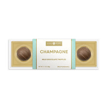 Load image into Gallery viewer, Milk Chocolate Champagne Truffle 4pc