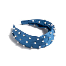 Load image into Gallery viewer, Pearl Wide Headband