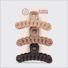 Load image into Gallery viewer, Chain Claw Clip 3pc Set