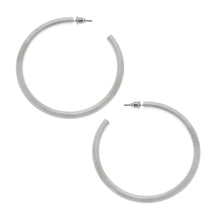 Load image into Gallery viewer, Canvas Ivy Hoop Earrings