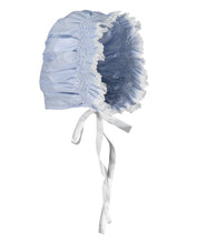 Load image into Gallery viewer, Feltman Brothers Girls Smocked Lace Bonnet