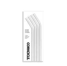 Load image into Gallery viewer, Corkcicle Glass Straw Set
