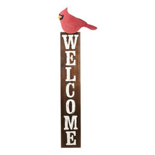 Load image into Gallery viewer, Glory Haus Red Bird Welcome Topper