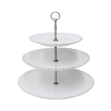 Load image into Gallery viewer, Costa Nova 3-Tier Centerpiece Stand Pearl
