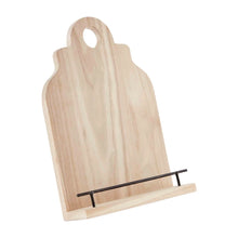 Load image into Gallery viewer, Paulownia Cookbook Holder