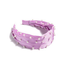 Load image into Gallery viewer, Pearl Wide Headband