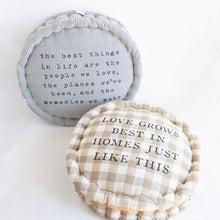 Load image into Gallery viewer, Mudpie Round Pillows