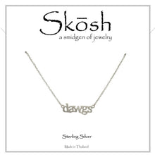 Load image into Gallery viewer, Skosh "DAWGS" Necklace