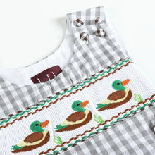 Load image into Gallery viewer, Smocked Mallard Overalls