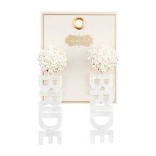 Load image into Gallery viewer, Mudpie Bride Earrings