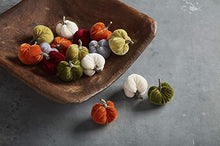 Load image into Gallery viewer, Mini Velvet Pumpkins Set