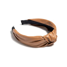 Load image into Gallery viewer, Shiraleah Knotted Faux Leather Headband