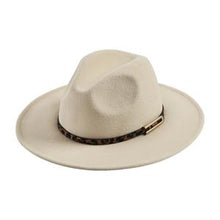 Load image into Gallery viewer, Mud Pie Leopard Band Fedora