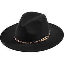 Load image into Gallery viewer, Mud Pie Leopard Band Fedora