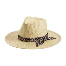 Load image into Gallery viewer, Leopard Knot Fedora Hat